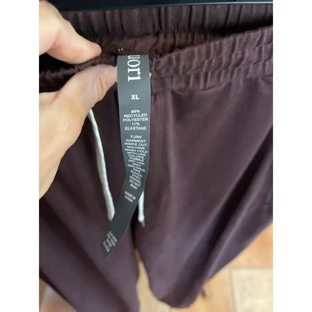Vuori Men’s Ponto Performance Joggers Dark Brown Heather XL V438